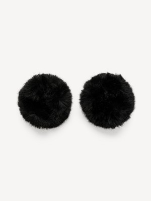 Autres Accessoires By Malene Birger Elbie Wrist Cuffs Noir | FR_BB35178