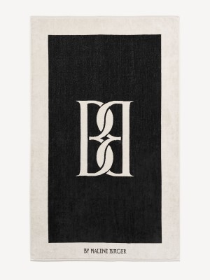 Autres Accessoires By Malene Birger Lemora Towel Noir | FR_BB10116
