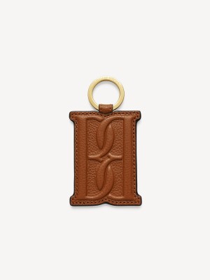 Autres Accessoires By Malene Birger Monno Leather Keychain Tannin | FR_BB55683