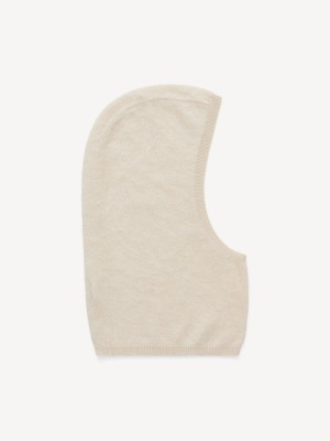 Autres Accessoires By Malene Birger Renima Cashmere Balaclava Oyster Gray | FR_BB97120