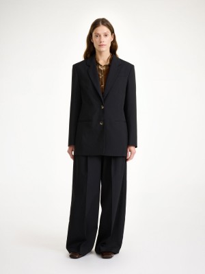 Blazer By Malene Birger Ophie Single-breasted Noir | FR_BB61572