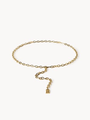 Ceintures By Malene Birger Chanlo Gold-tone Chain Doré | FR_BB66183
