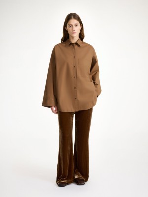 Chemises By Malene Birger Derris Organic Cotton Bison | FR_BB13439