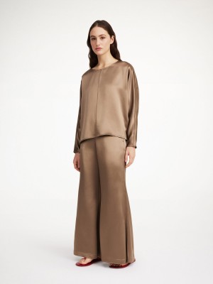 Chemises By Malene Birger Odelleys Blouse Shitake | FR_BB98331