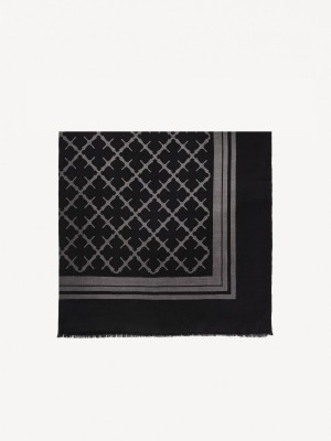 Echarpes By Malene Birger Cornelis Wool Charcoal | FR_BB86268