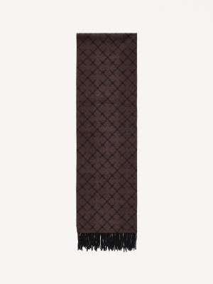 Echarpes By Malene Birger Ortega Cashmere-blend Noir | FR_BB25767