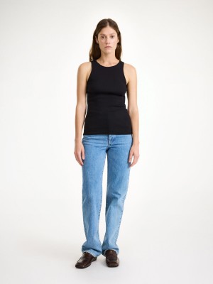 Hauts By Malene Birger Amani Tank Noir | FR_BB16739