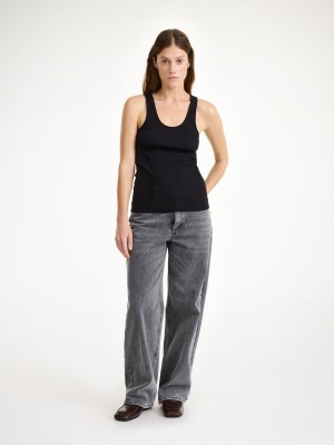 Hauts By Malene Birger Anisa Tank Noir | FR_BB84263