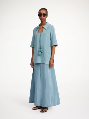 Hauts By Malene Birger Brittiny Cool Water | FR_BB58568