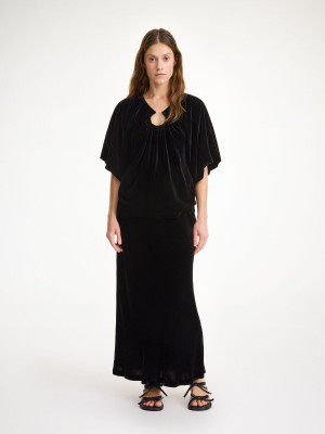 Hauts By Malene Birger Loela Blouse Noir | FR_BB23147
