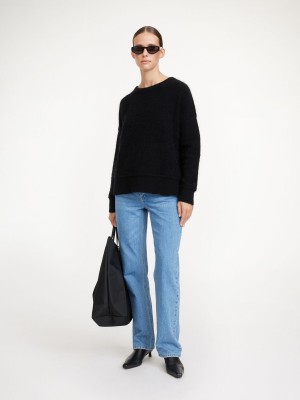 Knitwear By Malene Birger Biagiorms Sweater Noir | FR_BB12208
