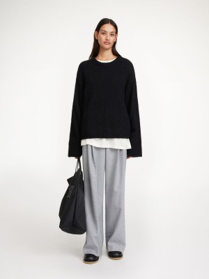 Knitwear By Malene Birger Cierra Sweater Noir | FR_BB31139