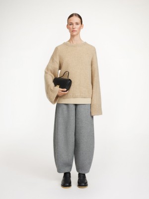 Knitwear By Malene Birger Cierra Sweater Beige | FR_BB66114