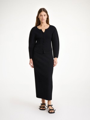 Knitwear By Malene Birger Francinas Sweater Noir | FR_BB11382