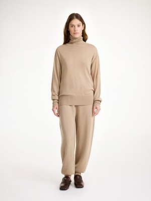 Knitwear By Malene Birger Mohsen Turtleneck Sweater Nomad | FR_BB96665