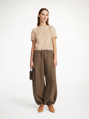 Pantalons By Malene Birger Lumonas Shitake | FR_BB90836