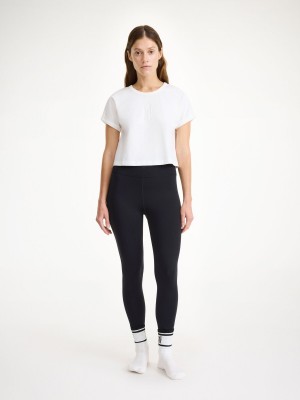 Pantalons By Malene Birger Polene Athletic Leggings Noir | FR_BB77319
