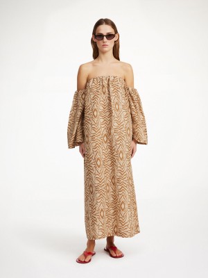 Peignoir By Malene Birger Aias Maxi Paon | FR_BB75428