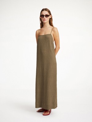Peignoir By Malene Birger Almeena Maxi Shitake | FR_BB34333