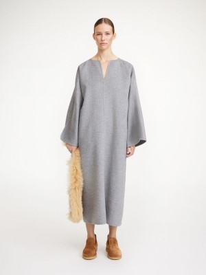 Peignoir By Malene Birger Cais Maxi Grise | FR_BB55062