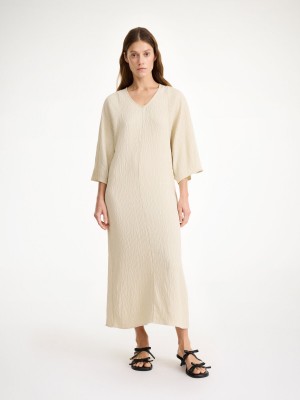 Peignoir By Malene Birger Carolynn Maxi Oyster Gray | FR_BB74078