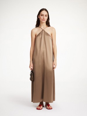 Peignoir By Malene Birger Reganne Maxi Shitake | FR_BB46831