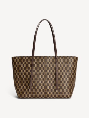 Sacs By Malene Birger Abigail Monogram Tote Shale | FR_BB11214