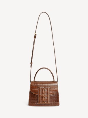 Sacs By Malene Birger Ramil Leather Shoulder Bison | FR_BB77622