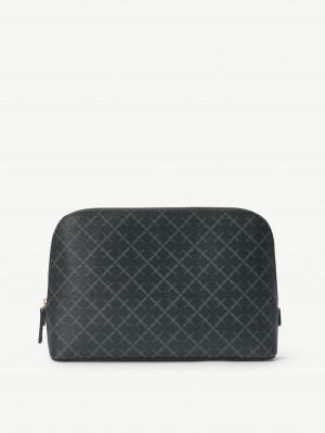 Sacs de beauté By Malene Birger Bae Medium Cosmetics Case Charcoal | FR_BB64137