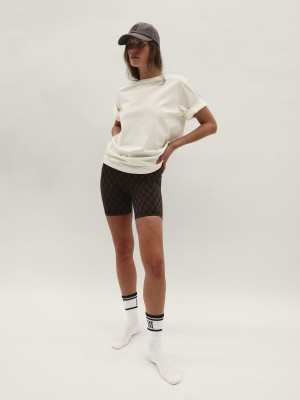 Short By Malene Birger Siola Atheletic Noir | FR_BB16663