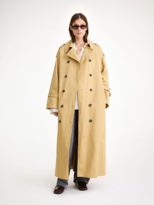 Vestes By Malene Birger Alanis Trench Sable Beige | FR_BB49256