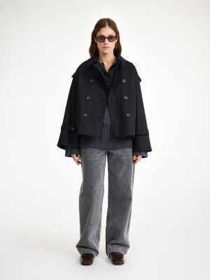 Vestes By Malene Birger Alisandra Trench Noir | FR_BB91377