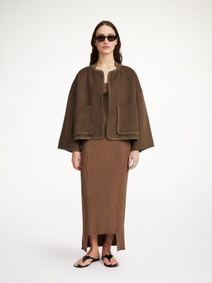 Vestes By Malene Birger Jacquie Wool Shitake | FR_BB14455