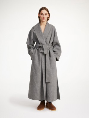 Vestes By Malene Birger Trullem Wool Grise | FR_BB53135